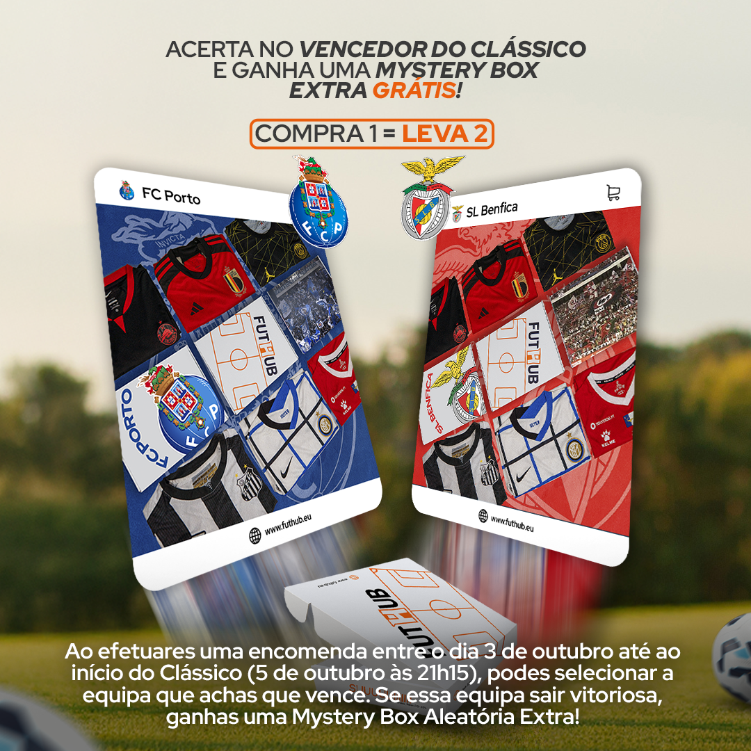 VOTE BENFICA - Mystery Box - Match Shirts